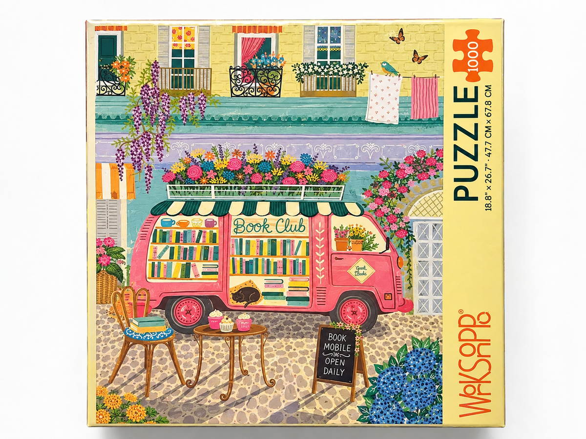 Mobile Book Club 1000-Piece Jigsaw Puzzle