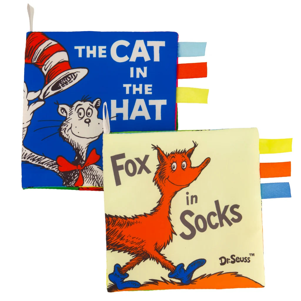 Dr. Seuss Cat in the Hat & Fox Socks, 2-Pack