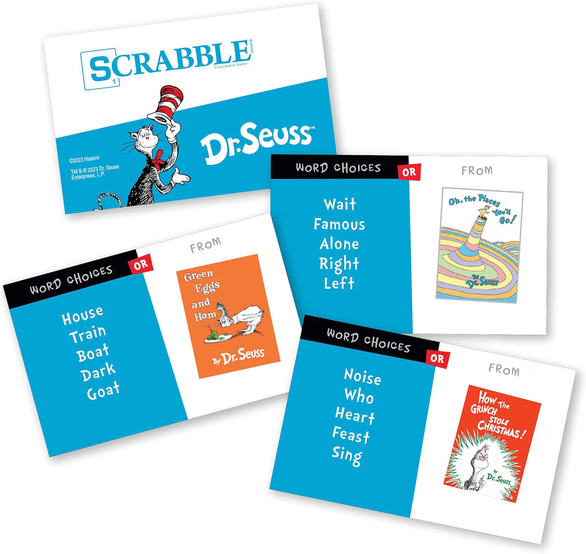 Scrabble Dr. Seuss Board Game