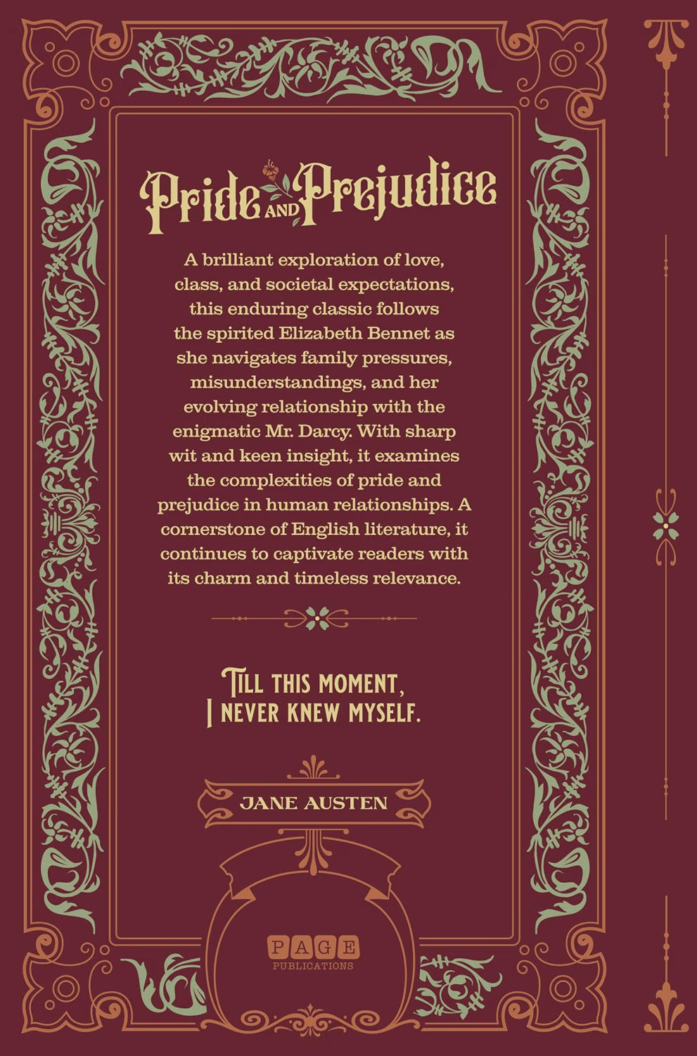 Pride & Prejudice: A Classic Regency Romance