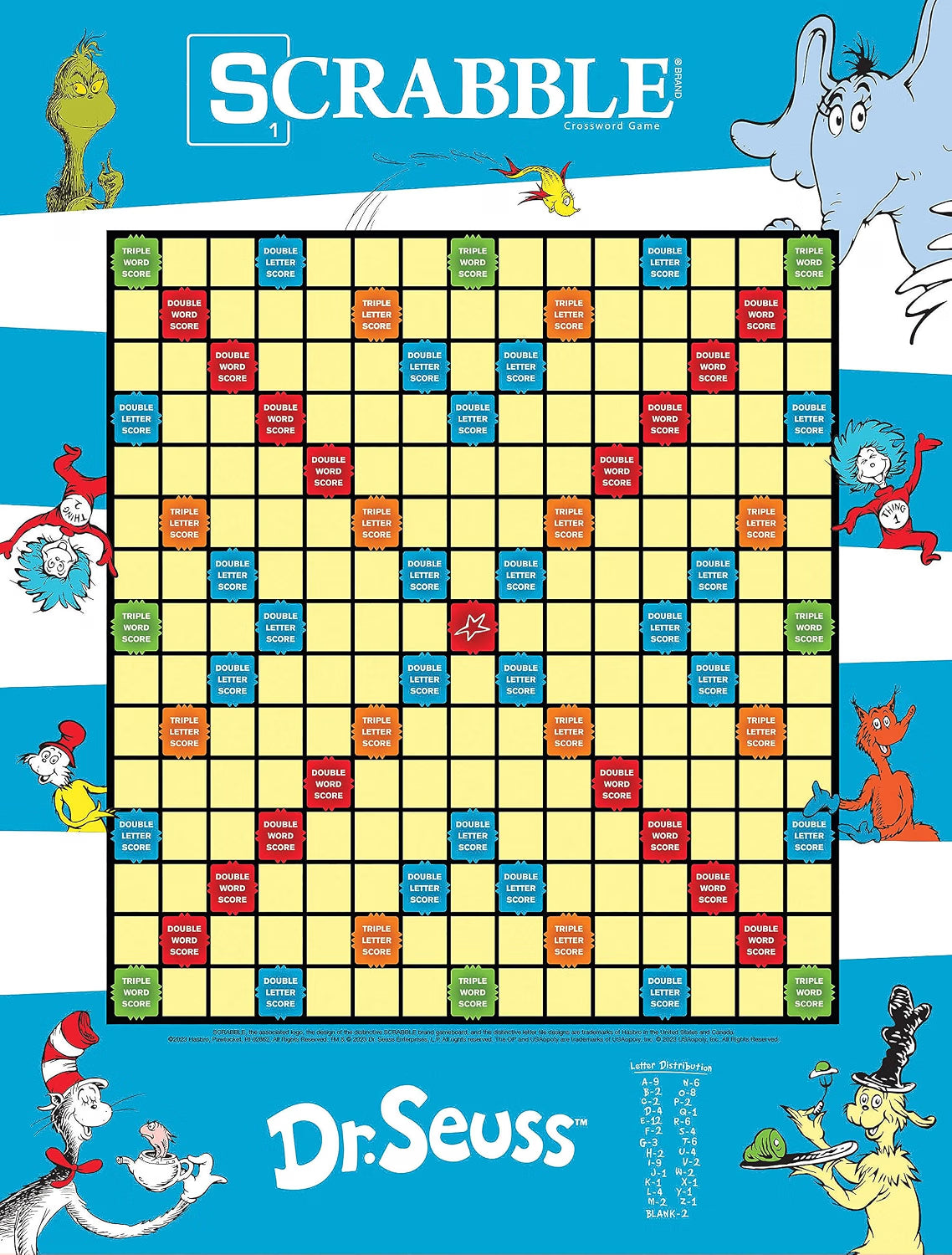 Scrabble Dr. Seuss Board Game